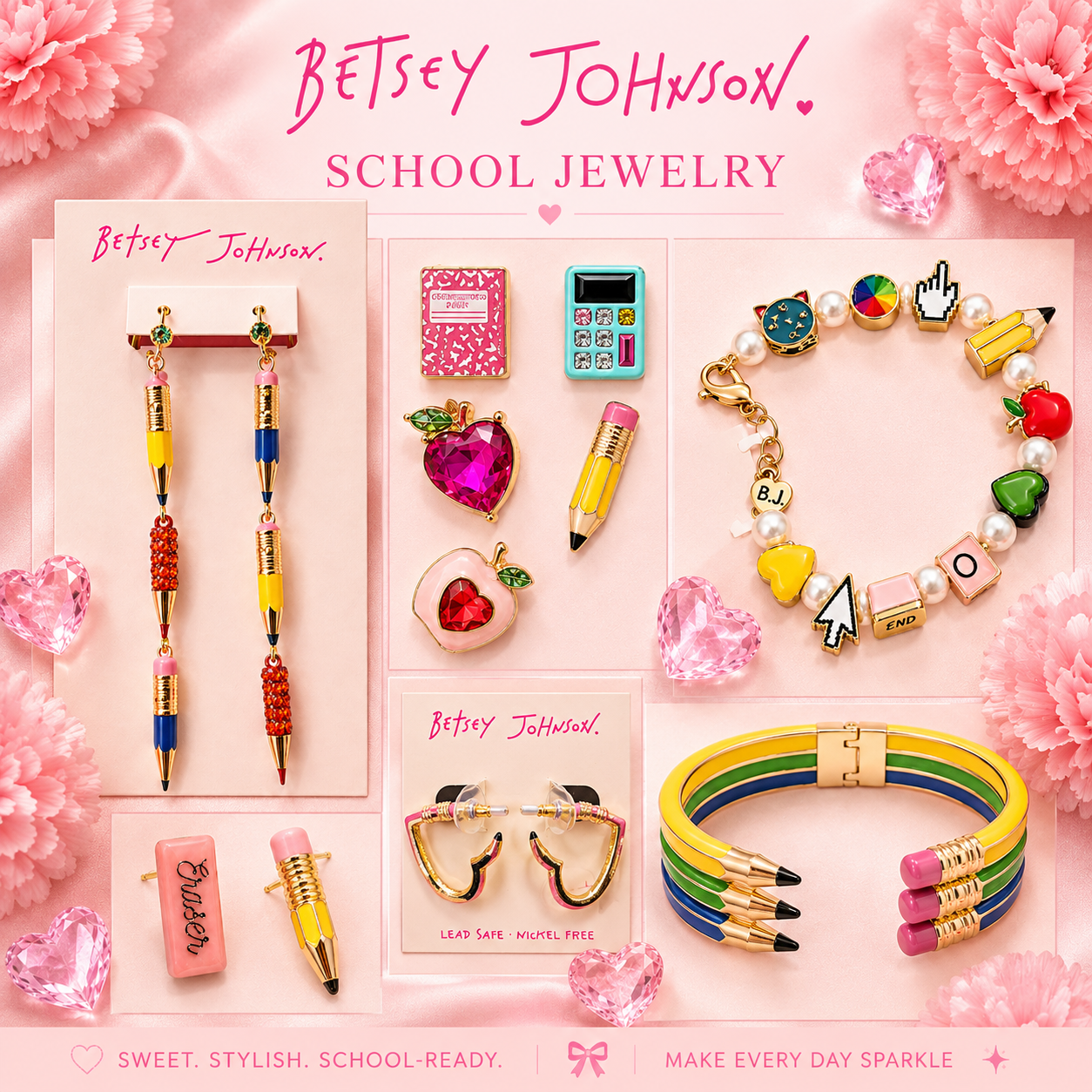 Betsey Johnson School Jewelry