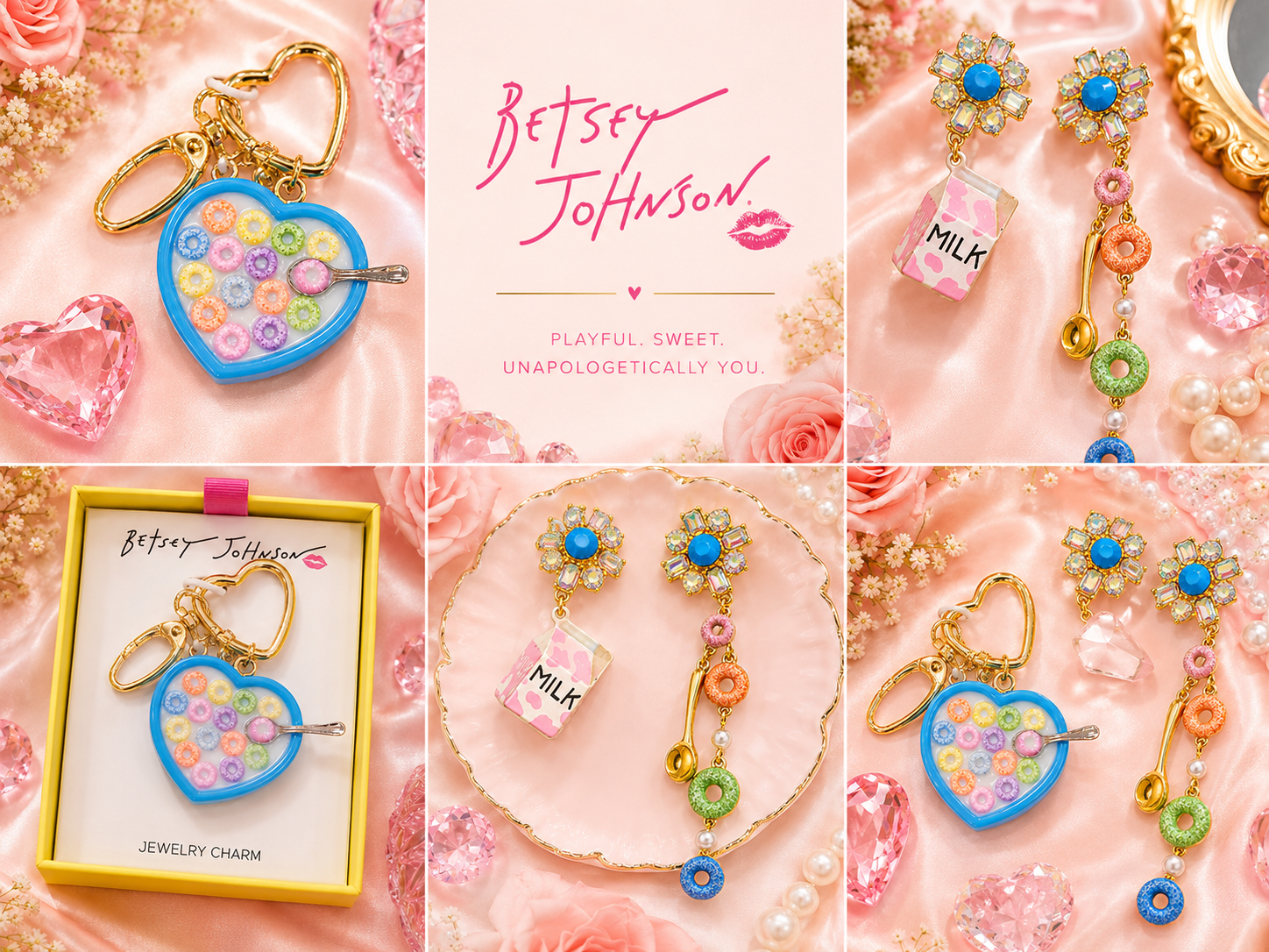 Betsey Johnson Cereal Jewelry