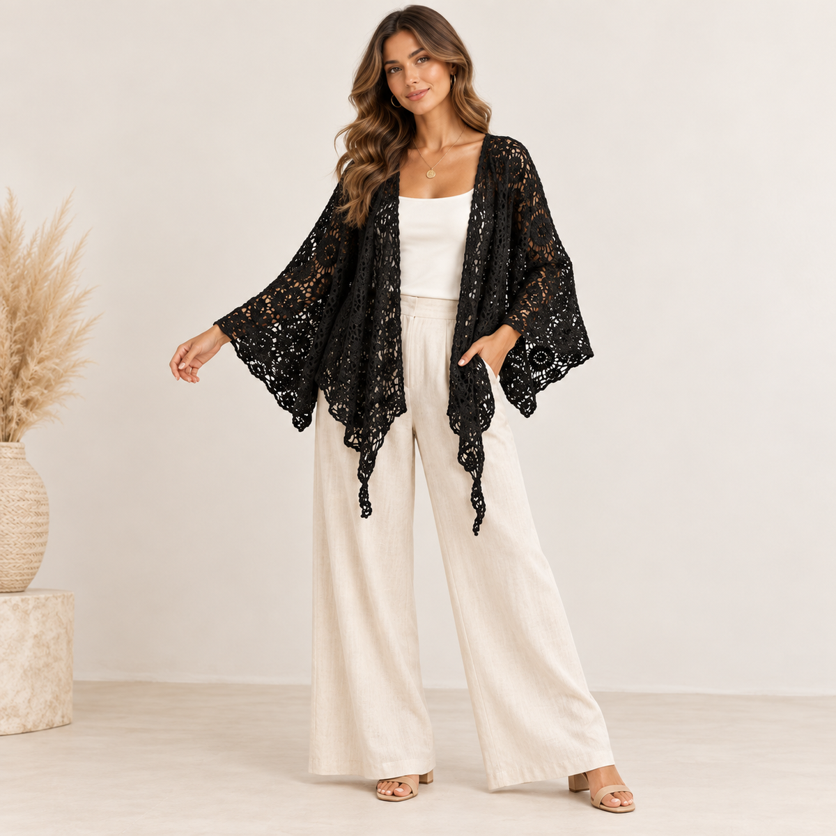 Raj Thick Emroidered Duster