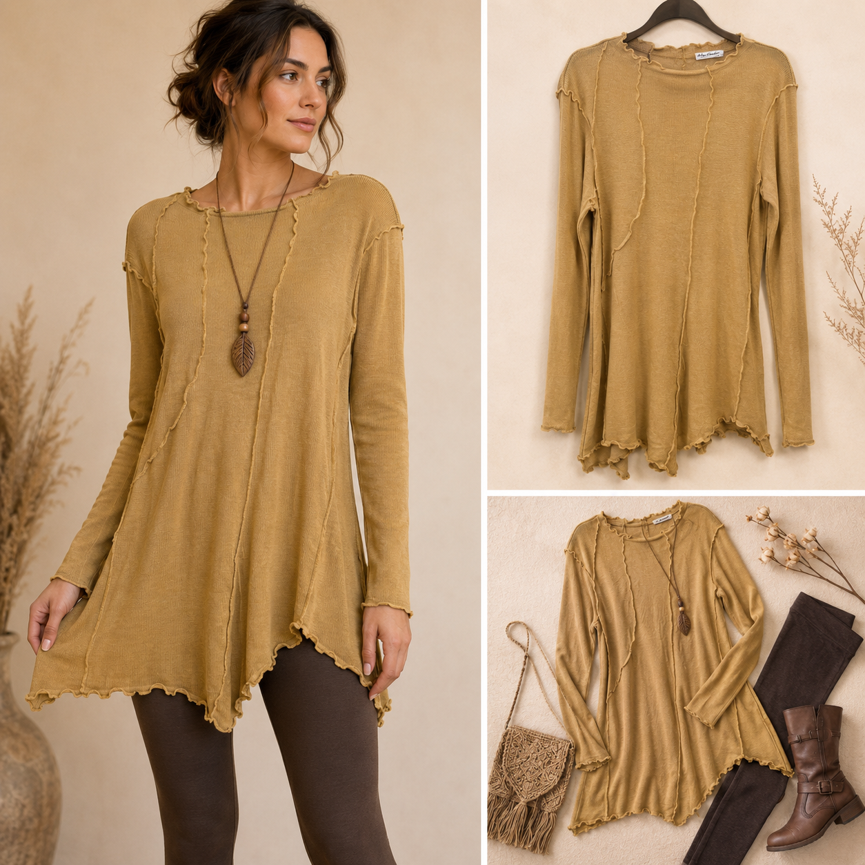Free People Care Full Swing Tunic Top