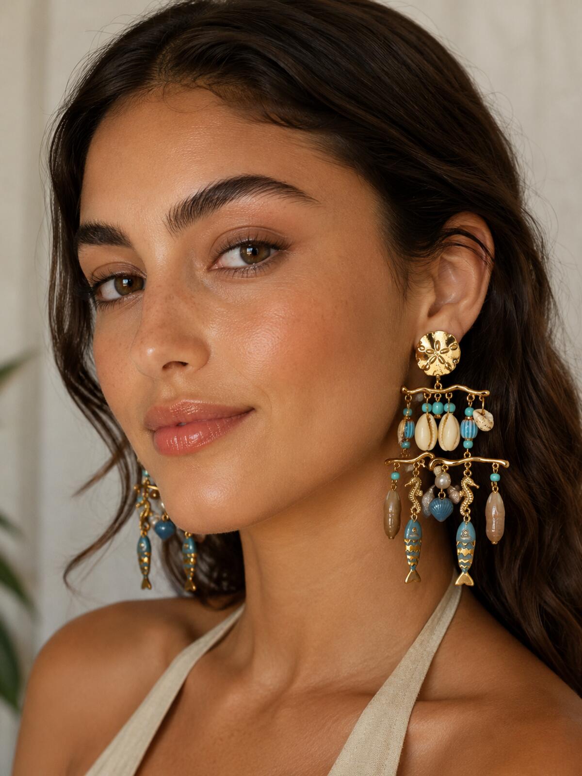 Piper-K Hand Painted Earrings