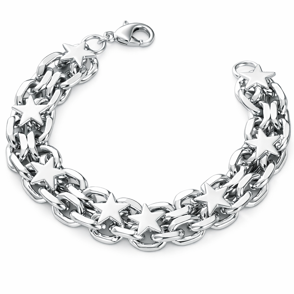 Free People Lana Lock Heart Bracelet