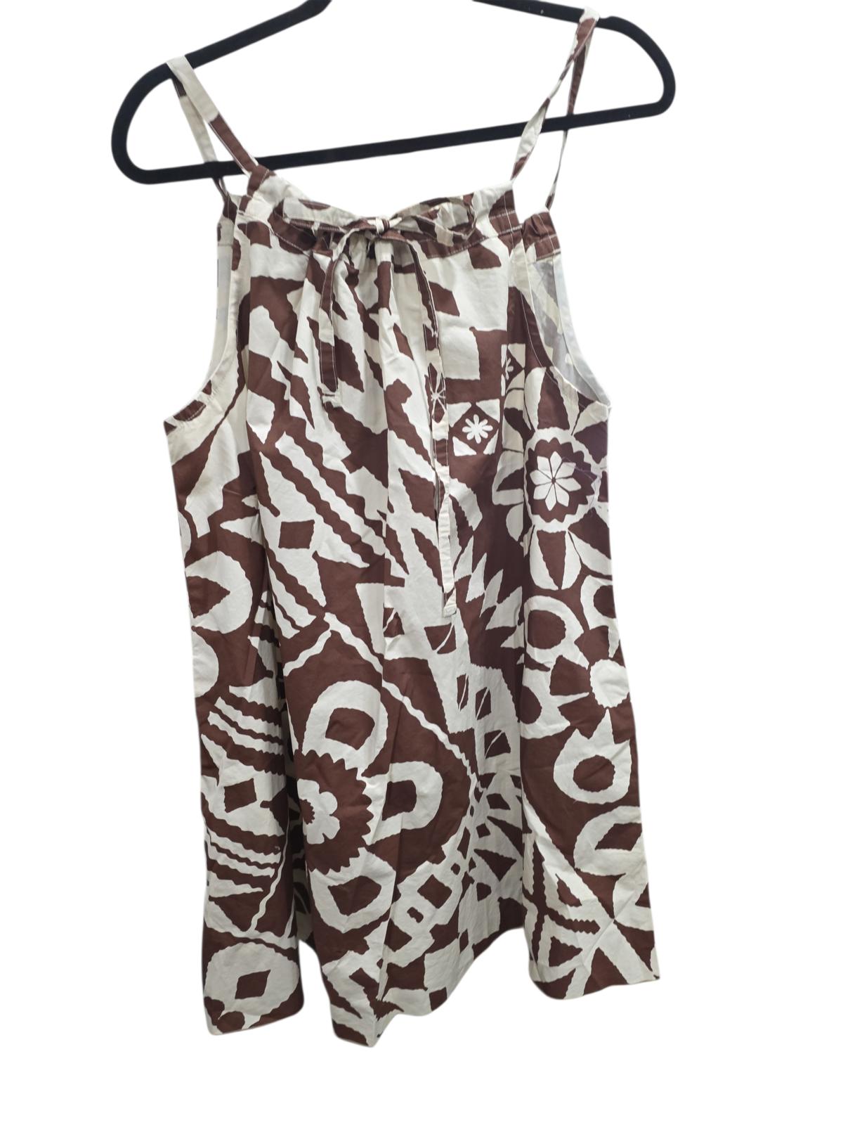 BDG Urban Outfitters Eva Tie-Front Ruched Strap Trapse Mini Dress M