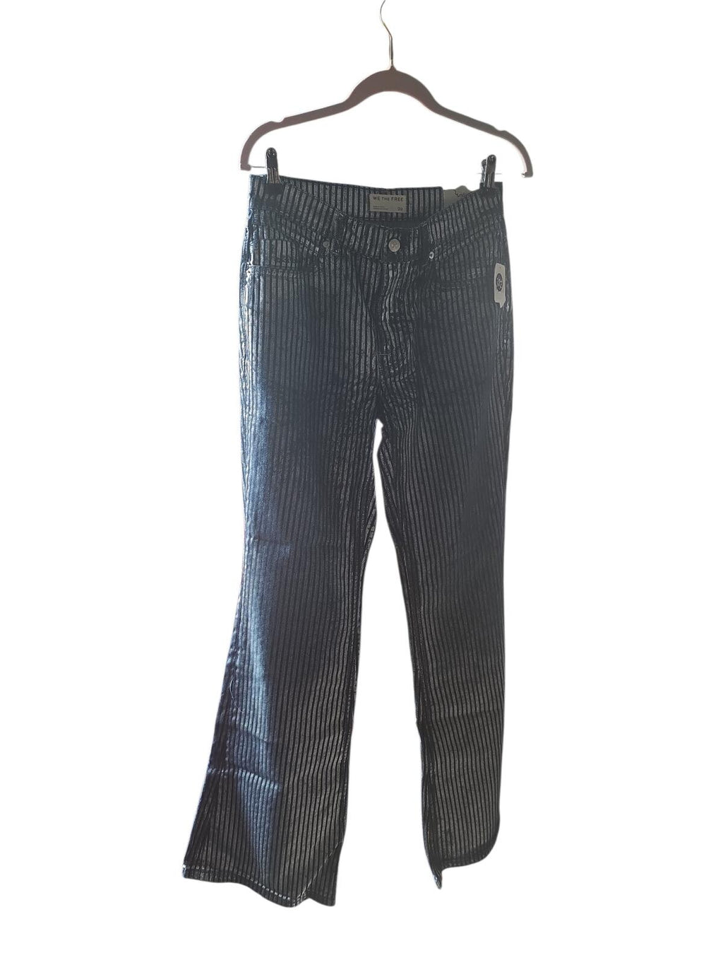 We The Free West Coast Metallic Flare In Country Blue