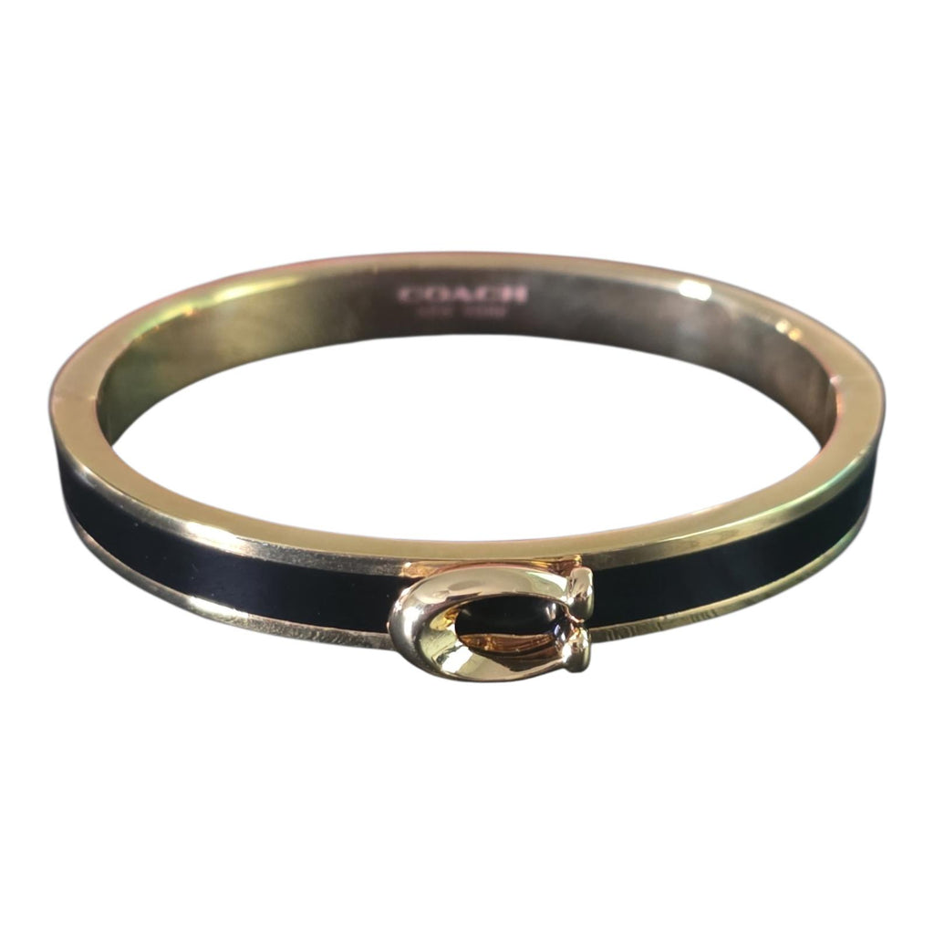 Coach Signature Push Hinged Bangle