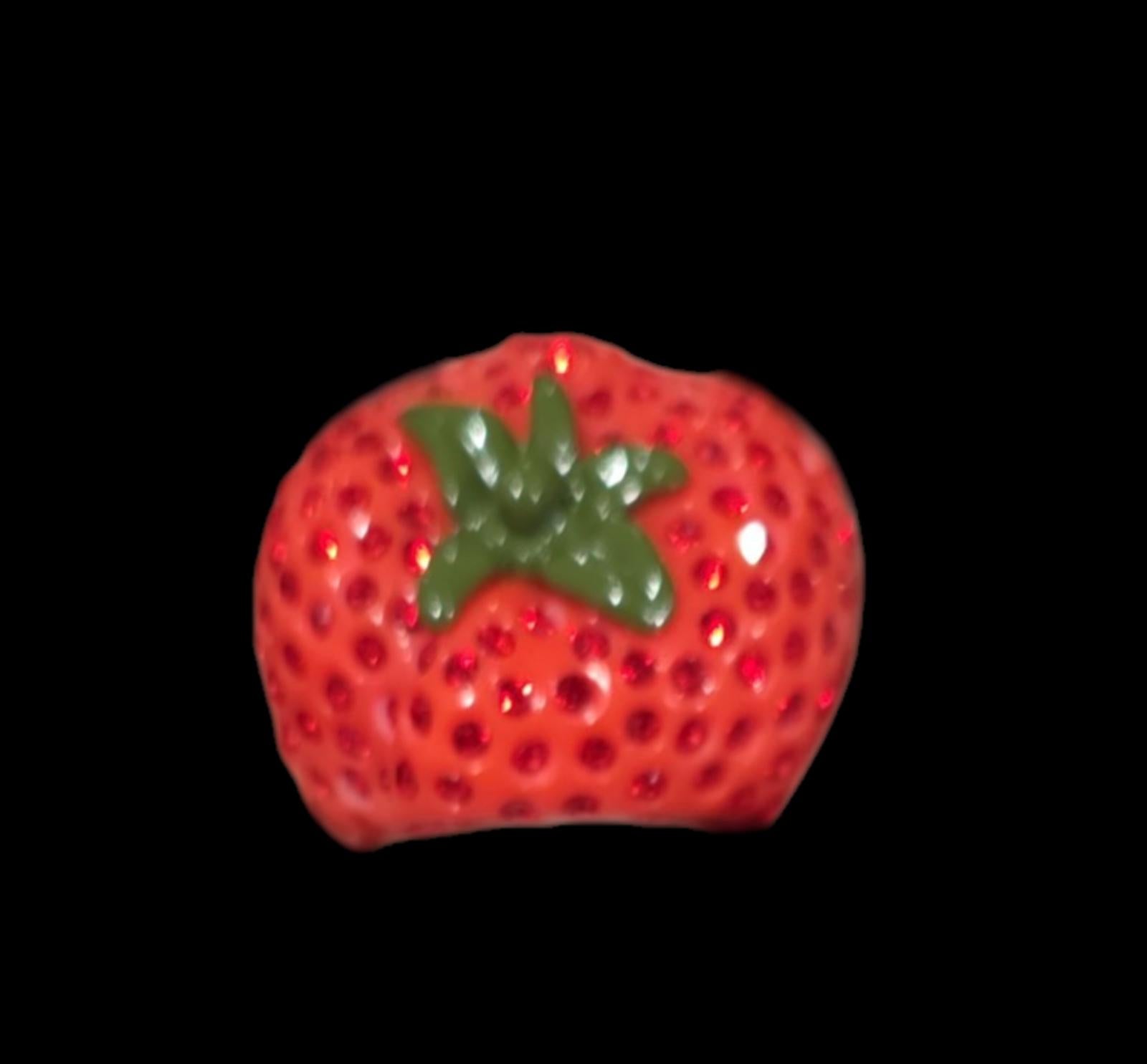 Betsey Johnson Tomato Cocktail Ring