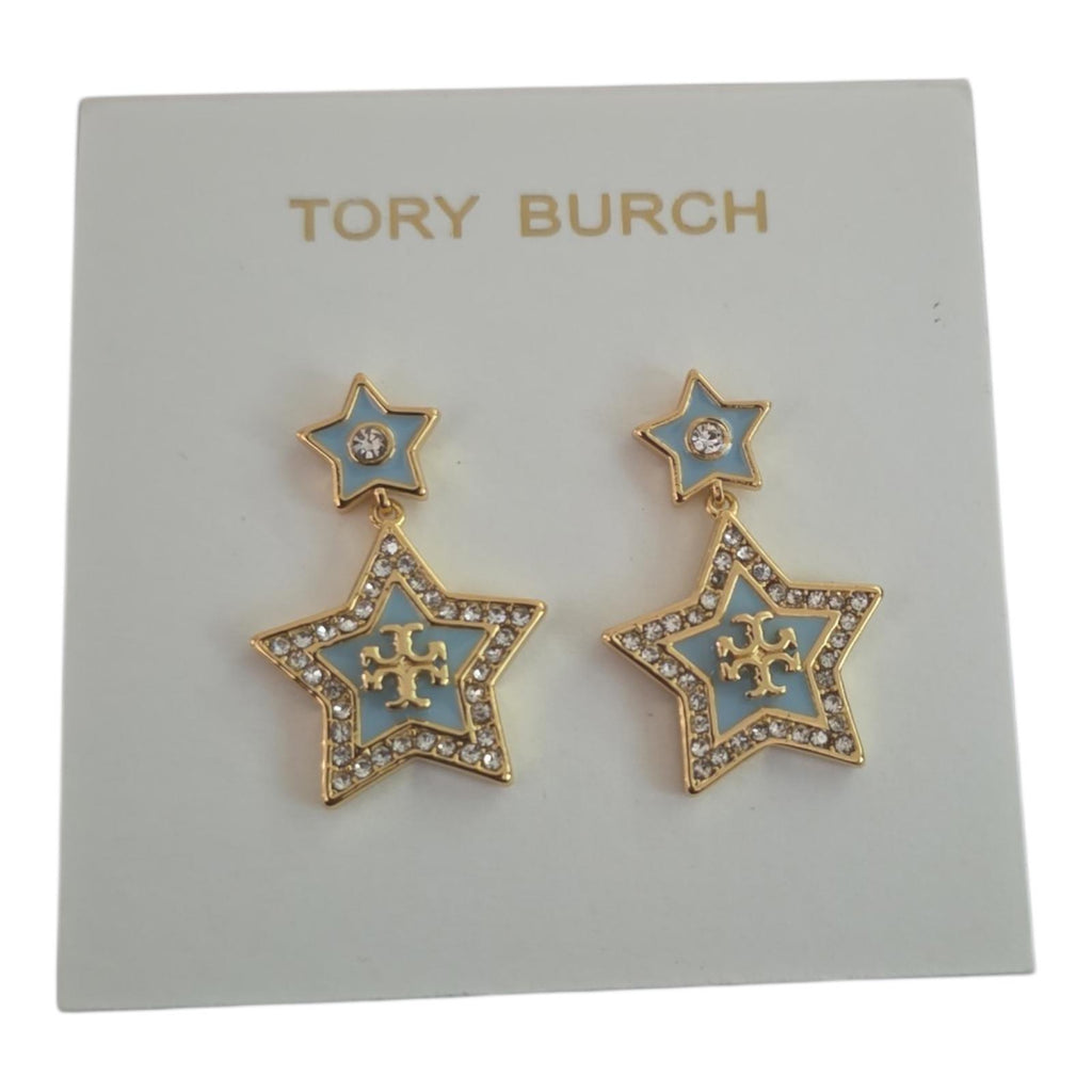 Tory Burch Falling Star Drop Earrings