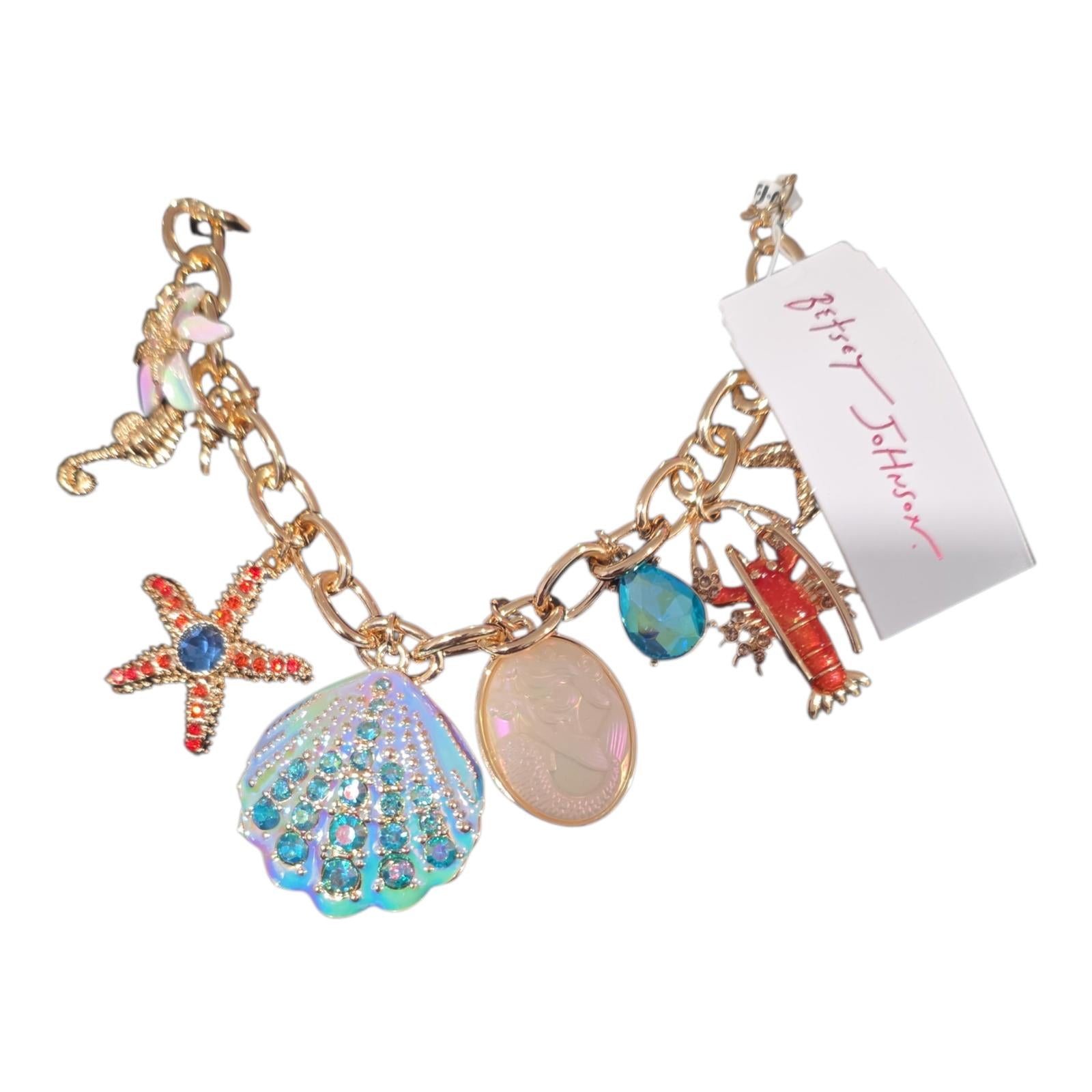 Betsey Johnson Sea Charm Bracelet