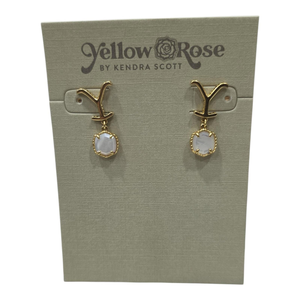 Yellow Rose by Kendra Scott x Yellowstone Dutton Drop Earring NWT