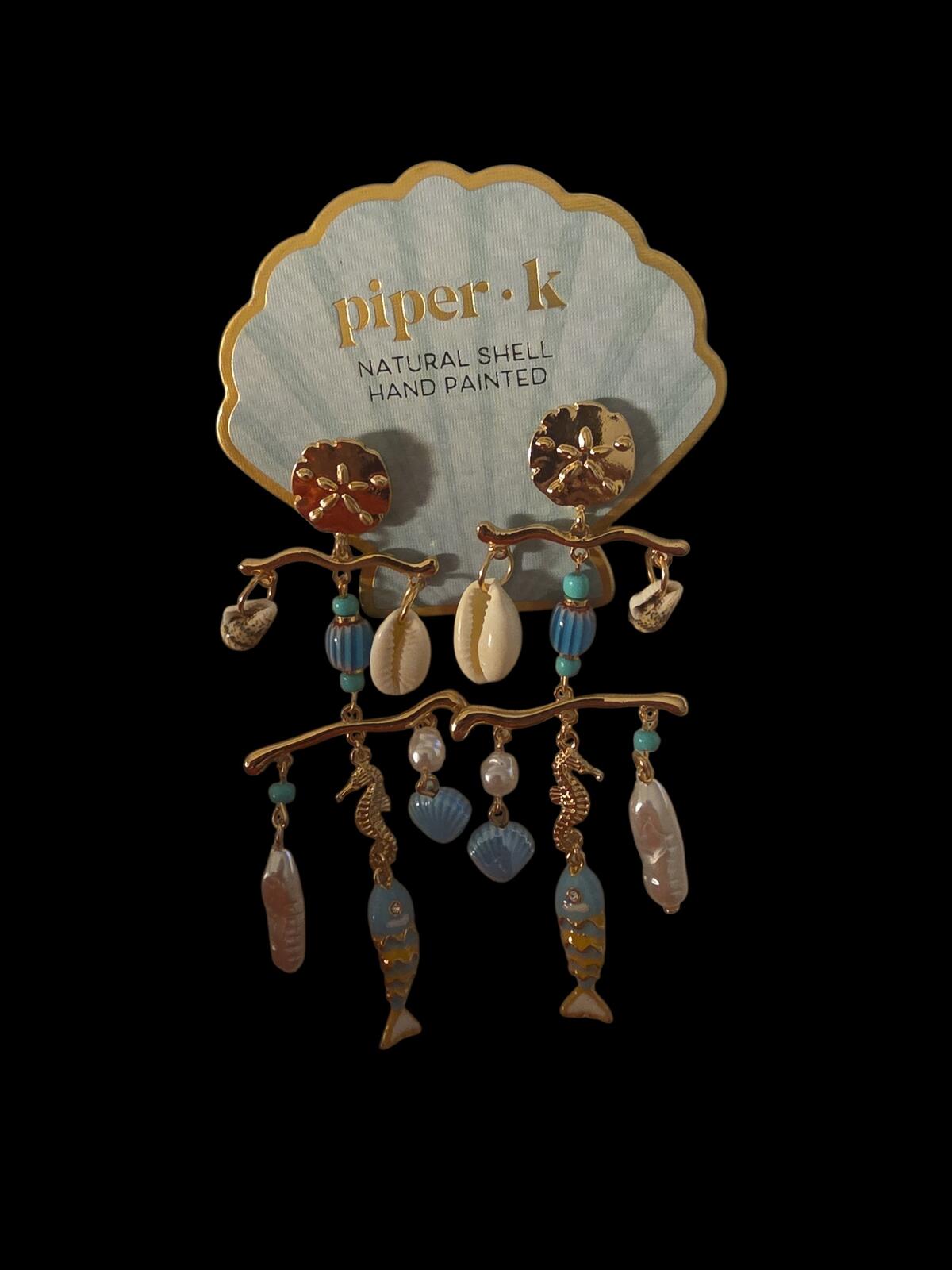 Piper-K Hand Painted Earrings