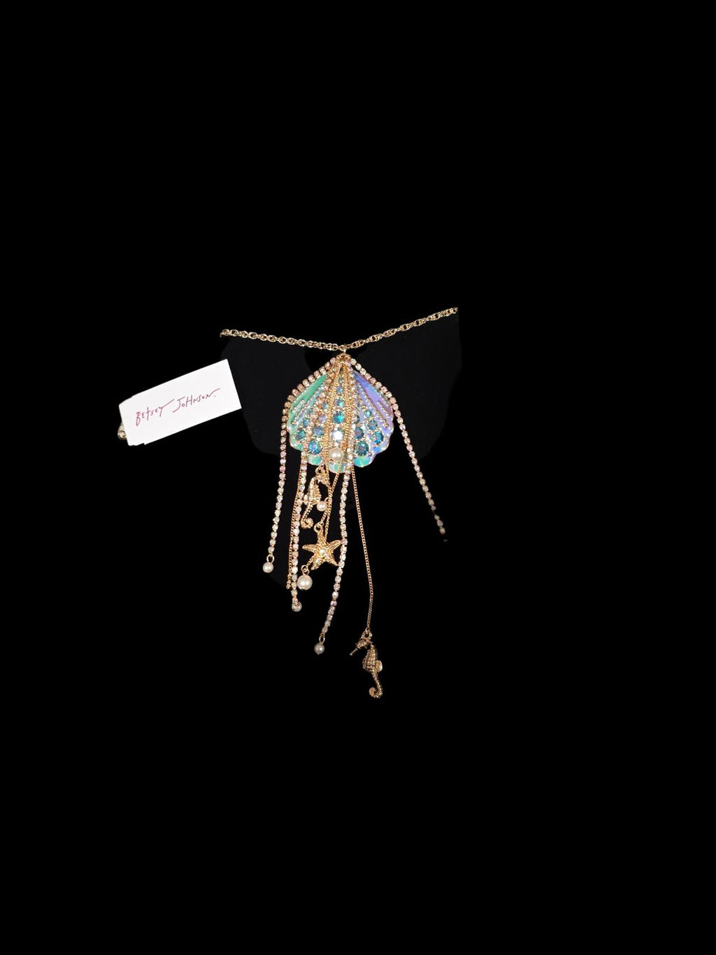 BETSEY JOHNSON Mermaid Pendant Necklace