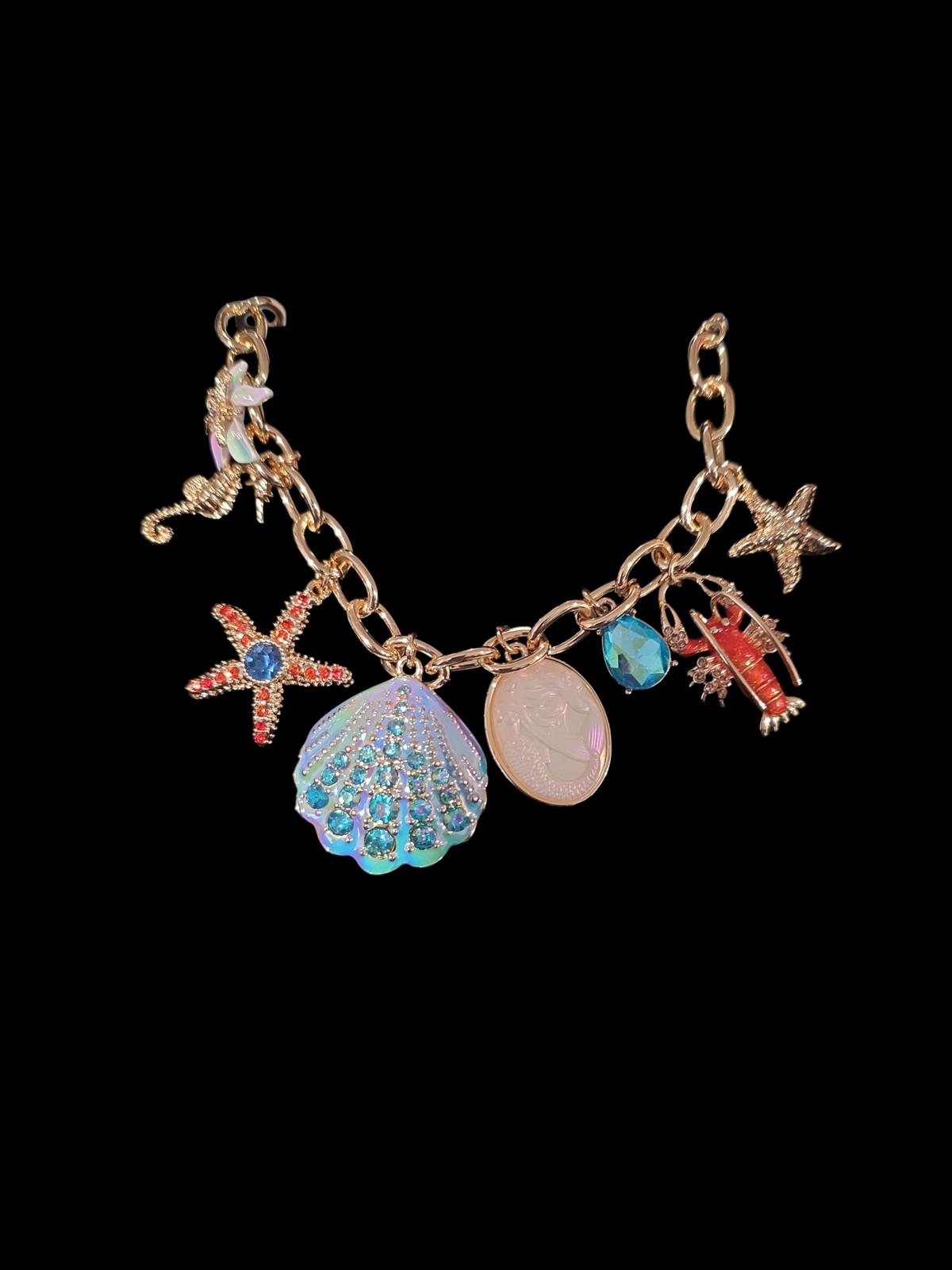 Betsey Johnson Sea Charm Bracelet