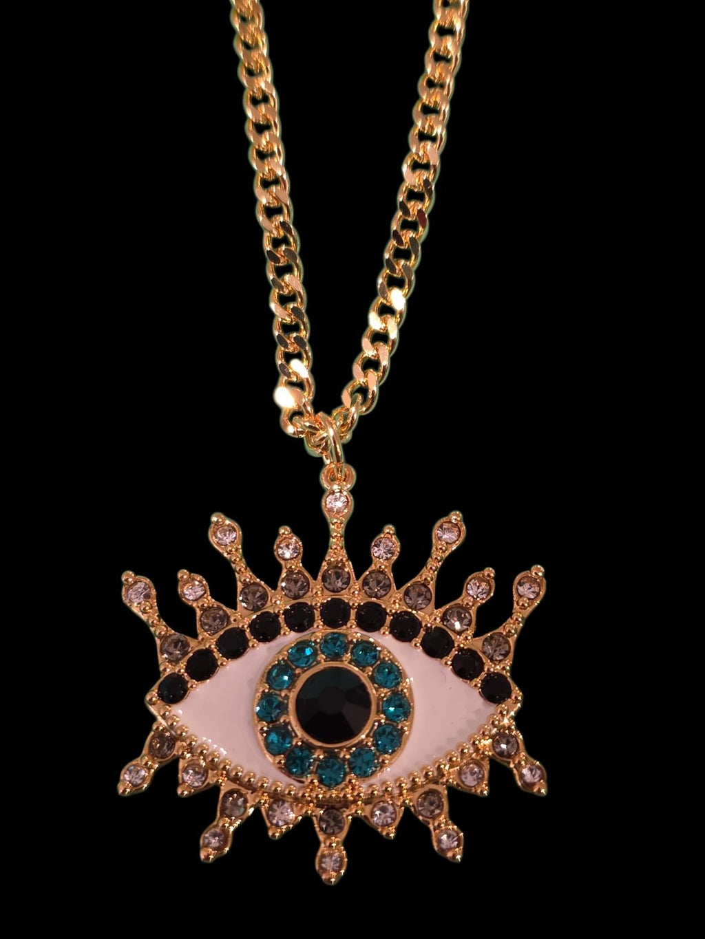 Kurt Geiger London Evil Eye Pendant Necklace
