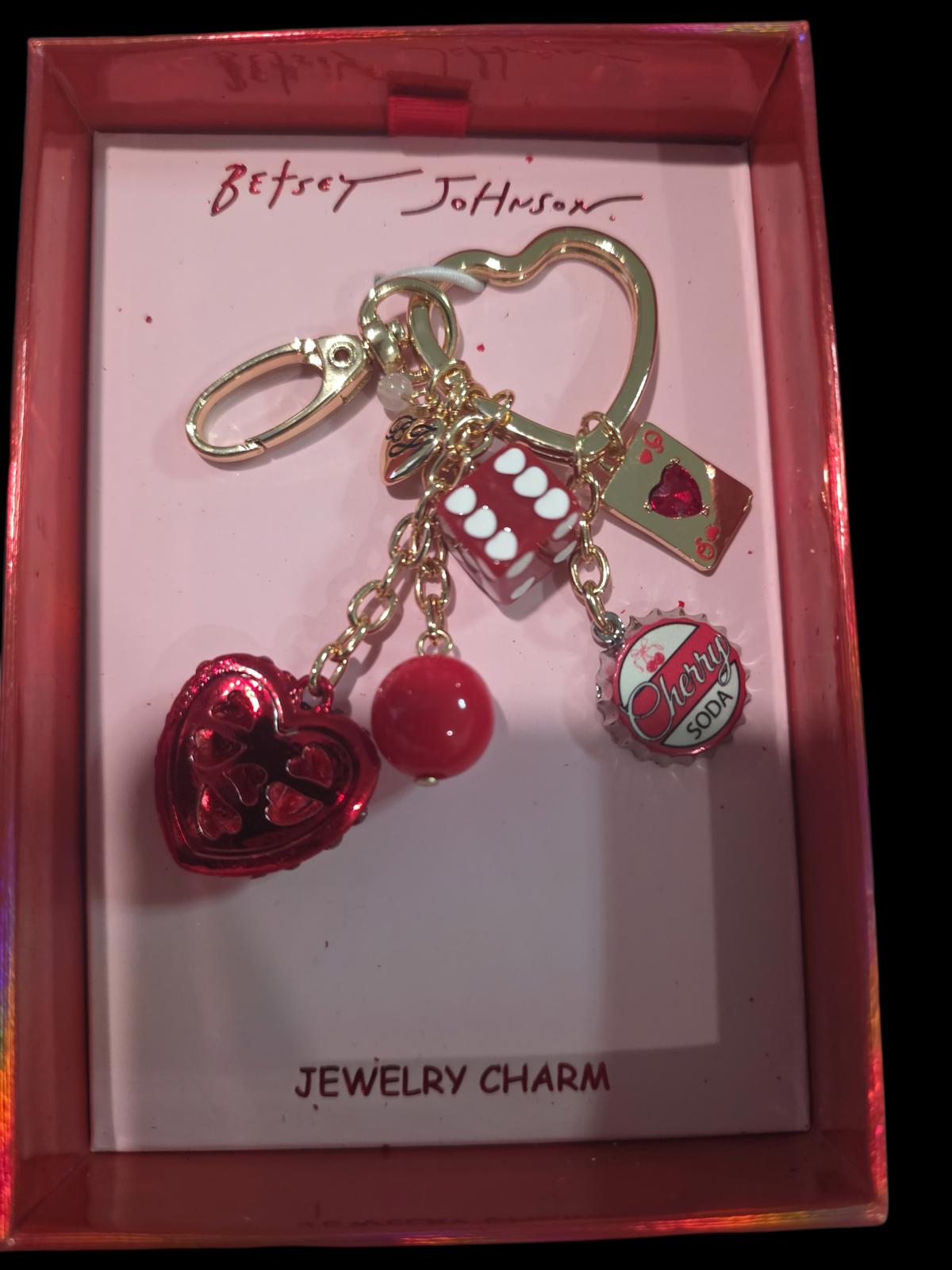 Betsey Johnson Purse Charm