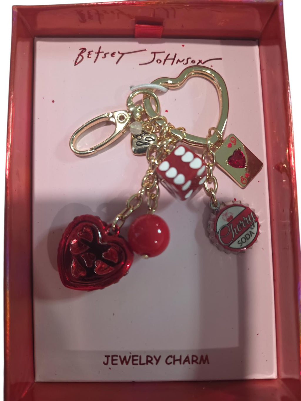Betsey Johnson Purse Charm