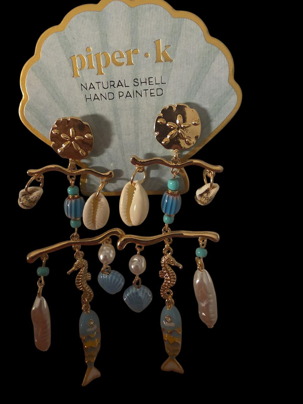 Piper-K Hand Painted Earrings