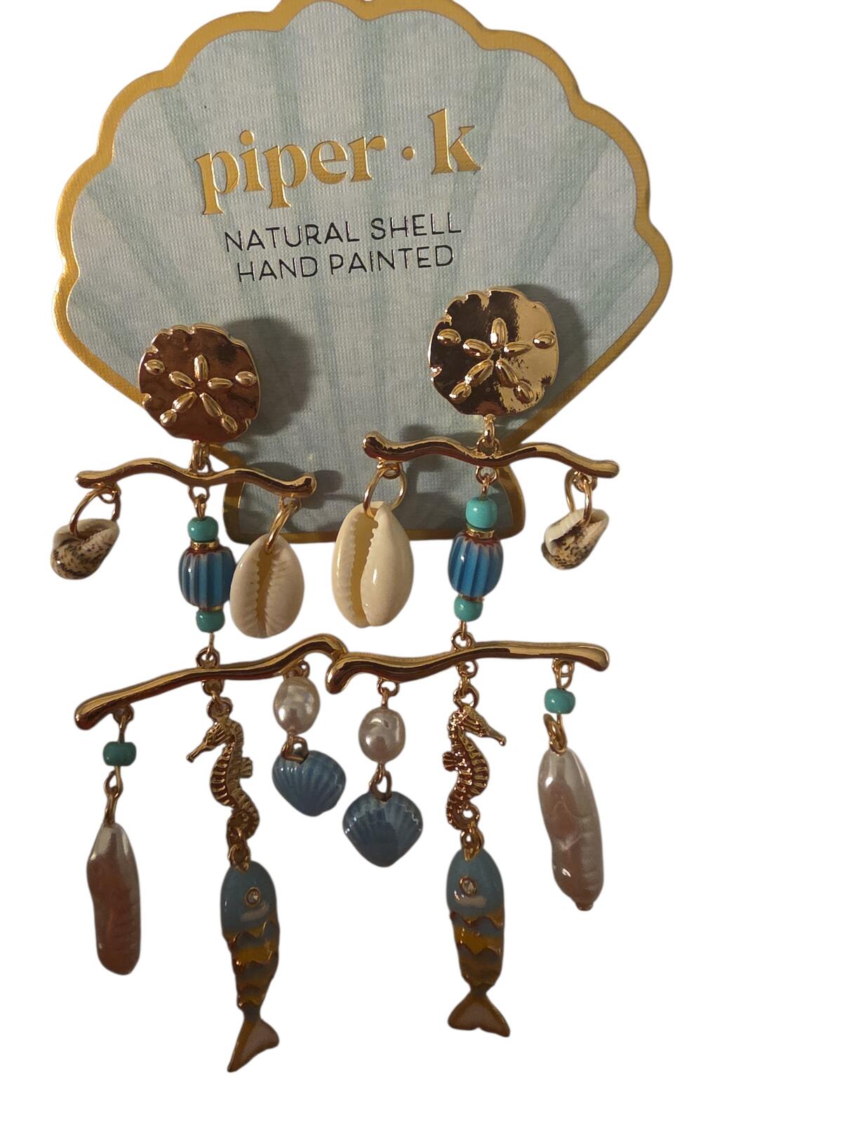 Piper-K Hand Painted Earrings