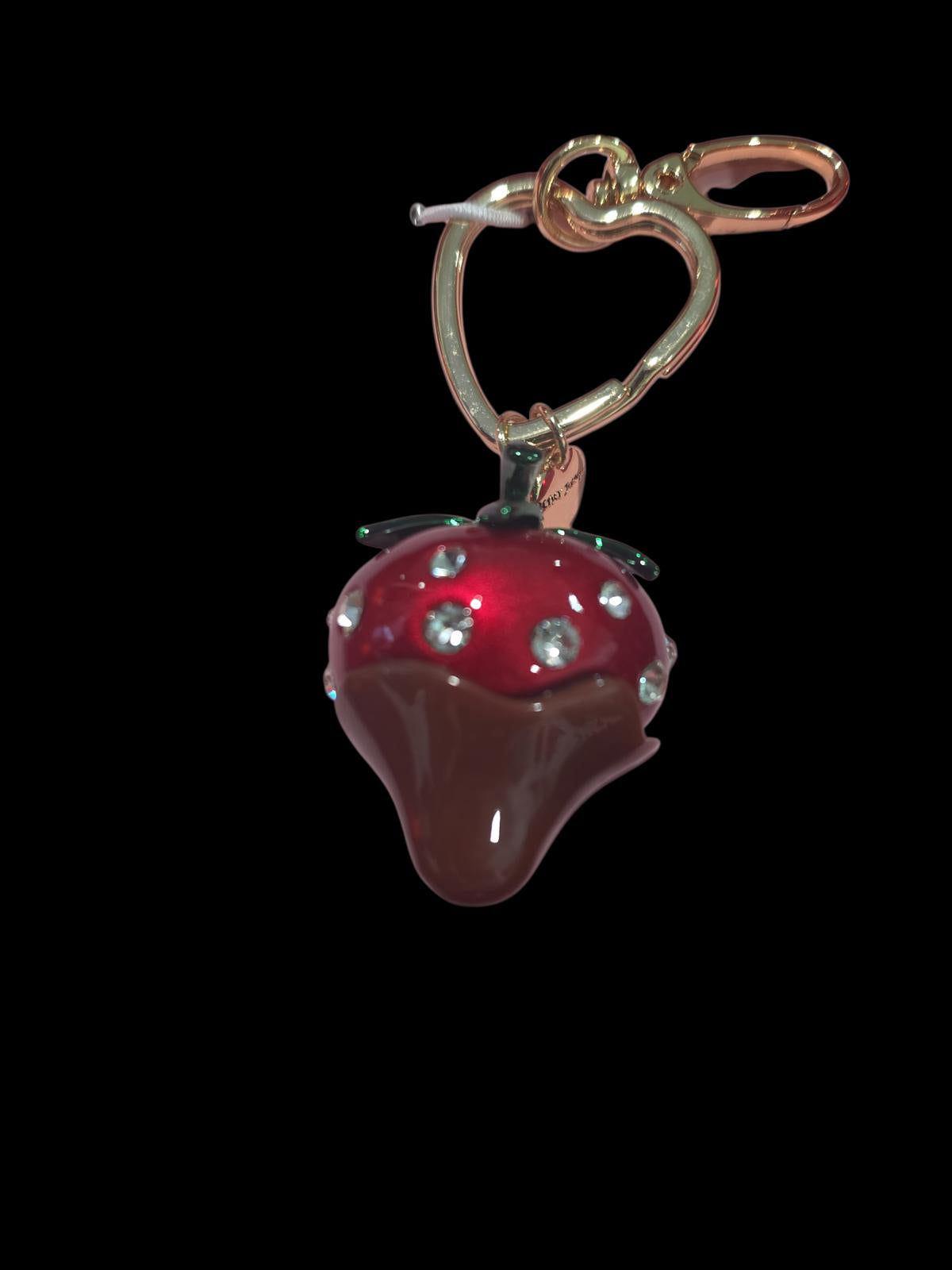 Betsey Johnson Chocolate Strawberry Purse Charm