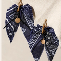 Free People Ariana Ost Mae Scarf Dangle Earrings