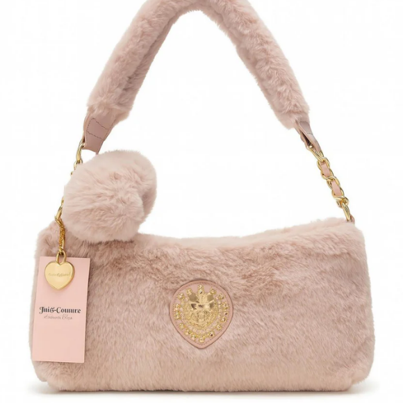 Juicy Couture Love Furry Friends Hobo Bag