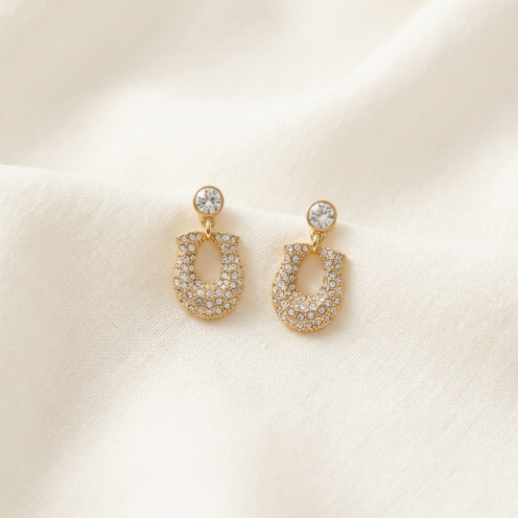 Coach Signature Pavé Earrings