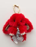 Free People Fluffy Rabbit Bag Charm