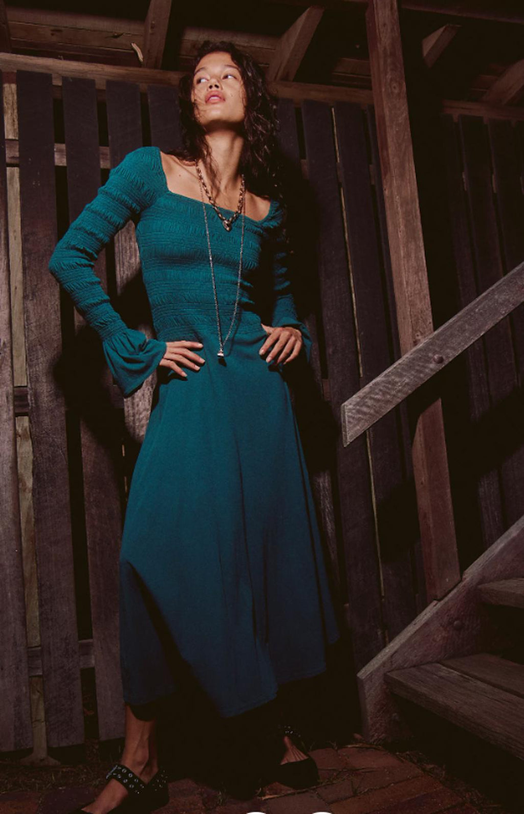 Free People Kiera Midi Dress