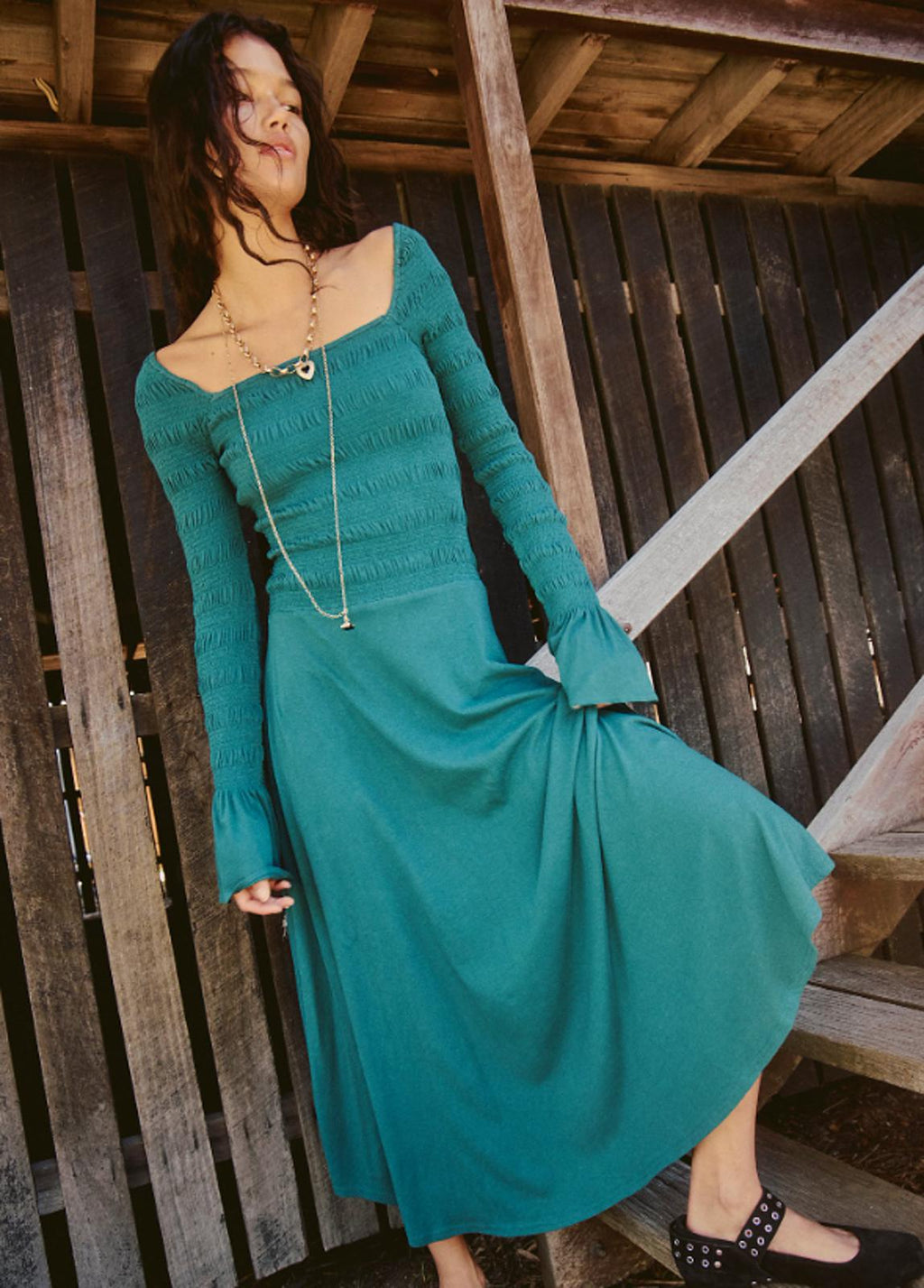 Free People Kiera Midi Dress