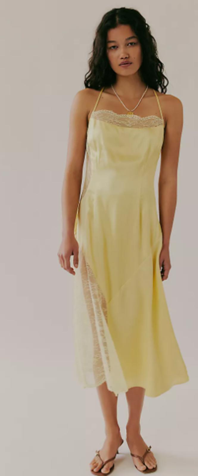 Free People Saemdi Lace Dress Dress Size Large
