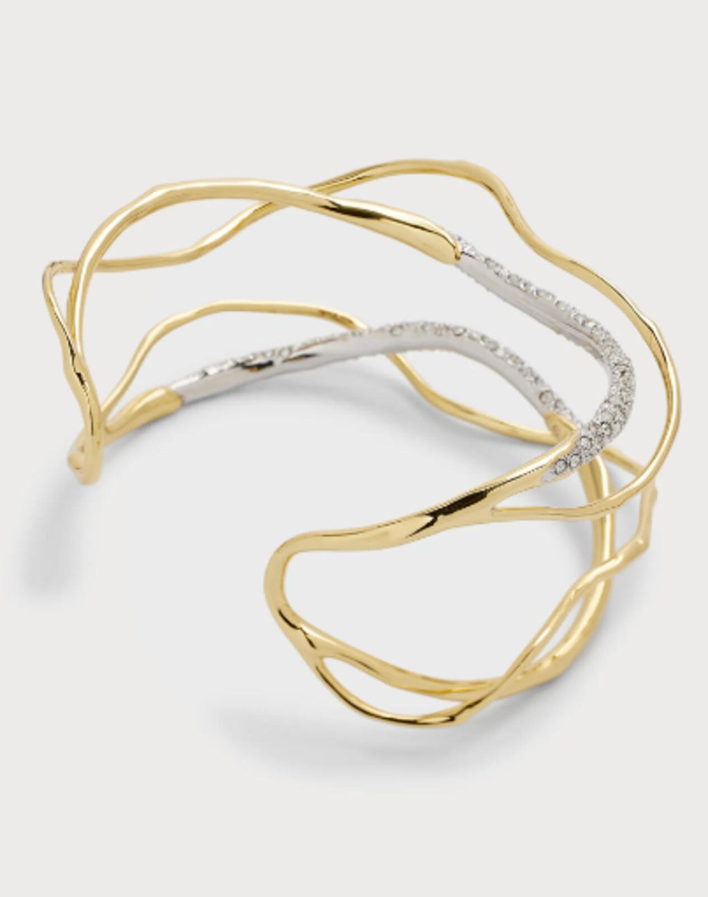 Alexis Bittar Solanales Crystal Cuff Bracelet