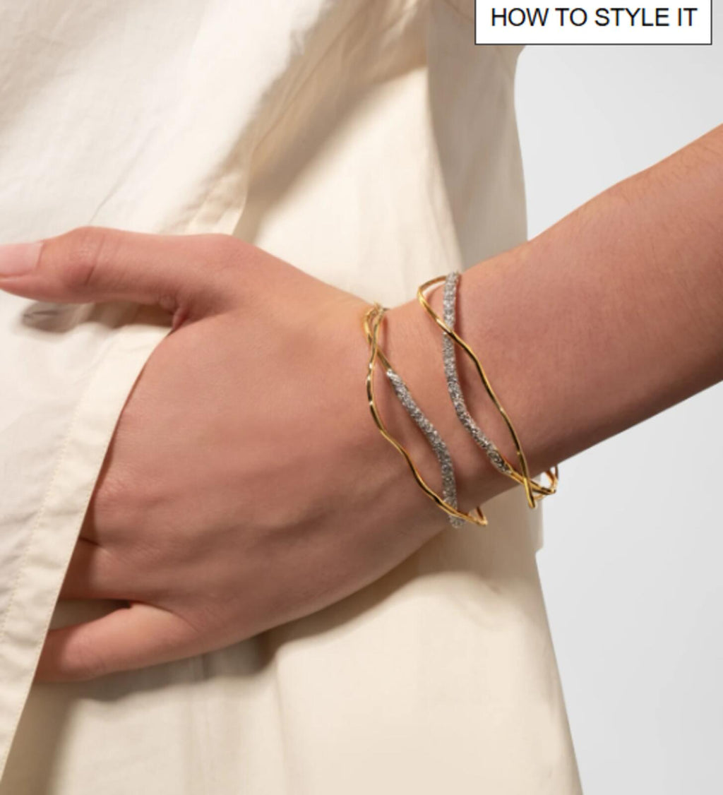 Alexis Bittar Solanales Crystal Cuff Bracelet
