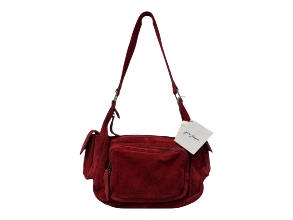 Free People Siren Suede Shoulder Bag