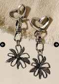 Free People Xavier Dangle Earrings Silver