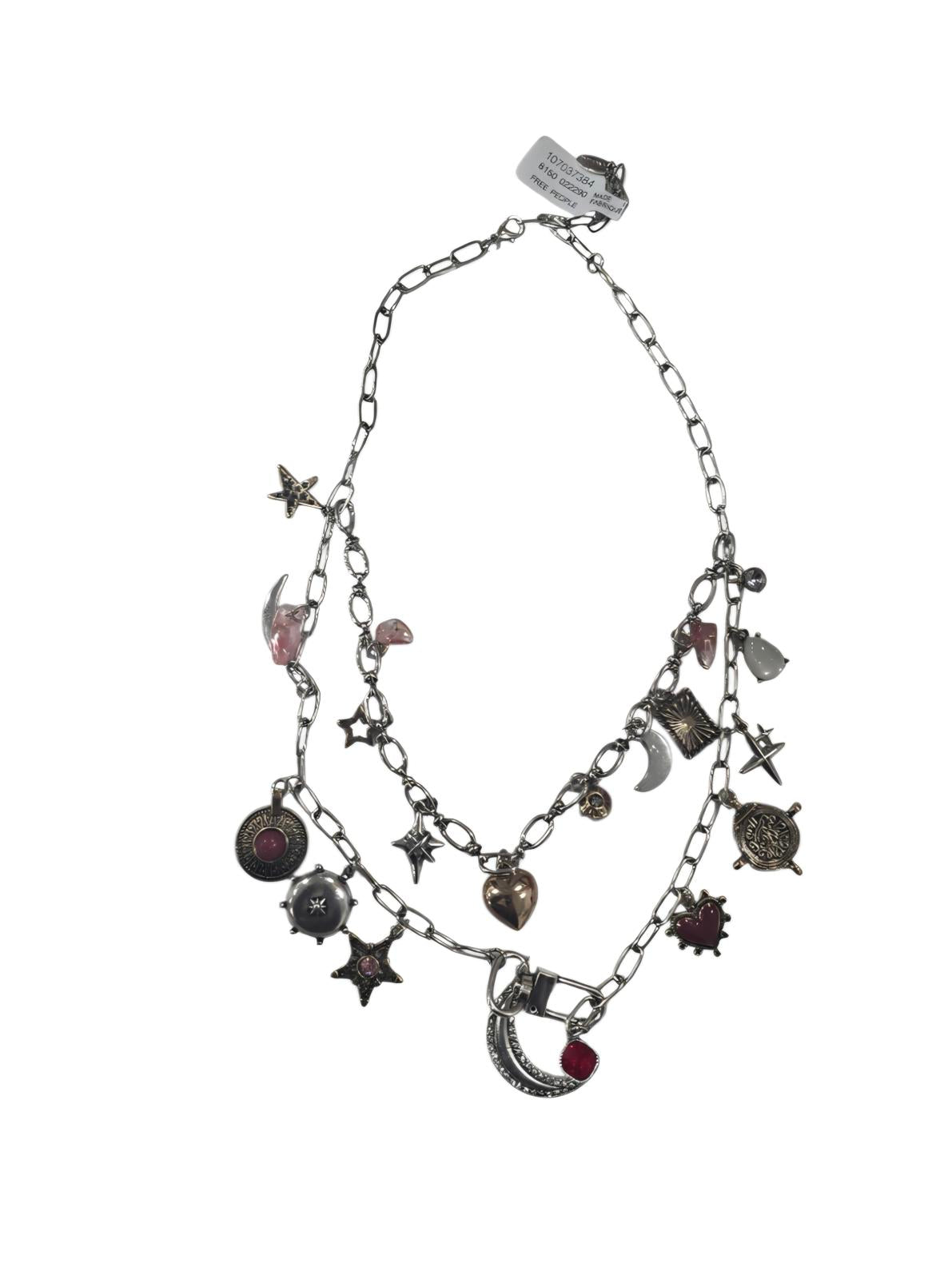 Free People Maxamillion Charm Necklace NWT