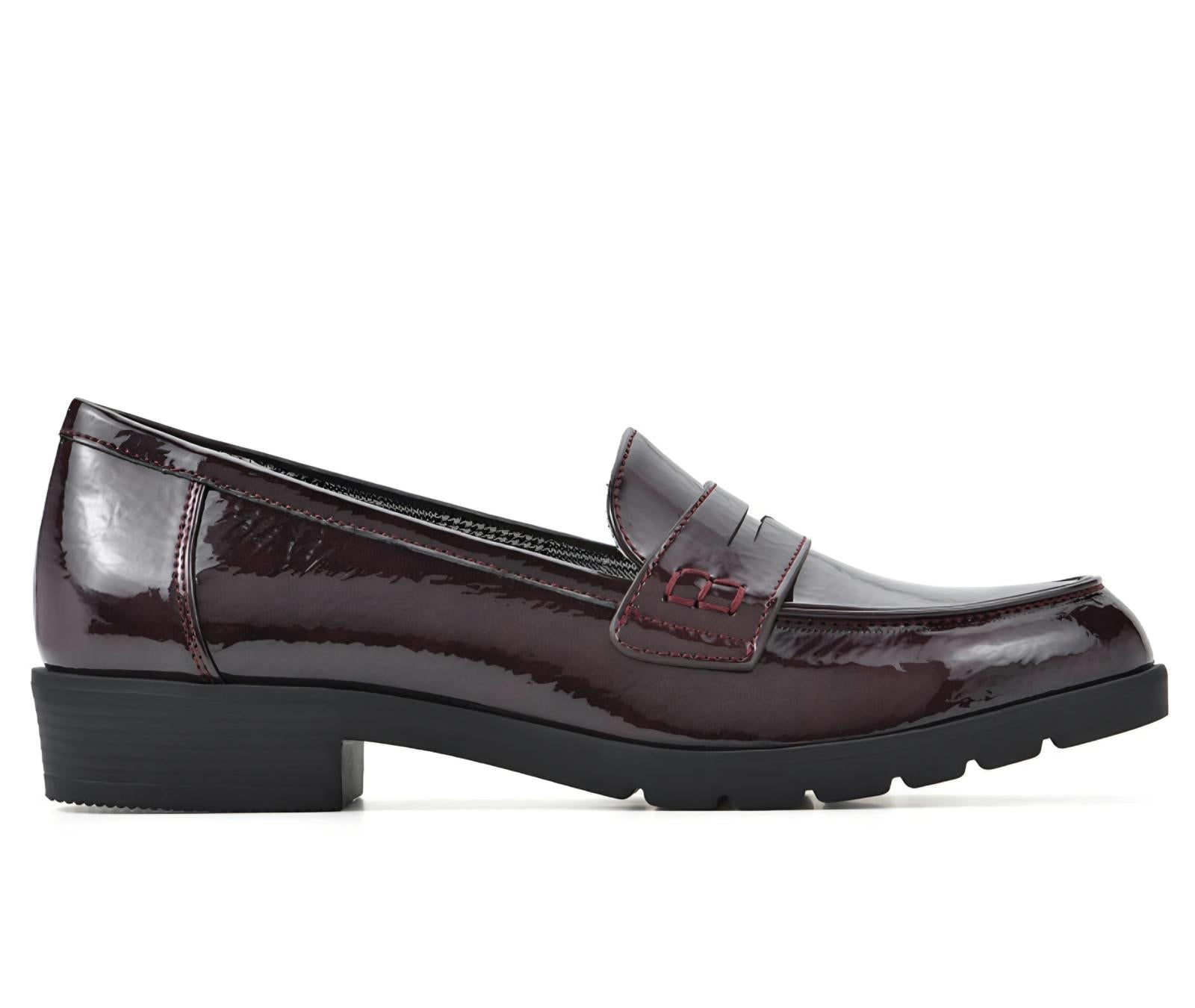 Cliffs By White Mountain Women's Gala  Block Heel Loafer Size 8