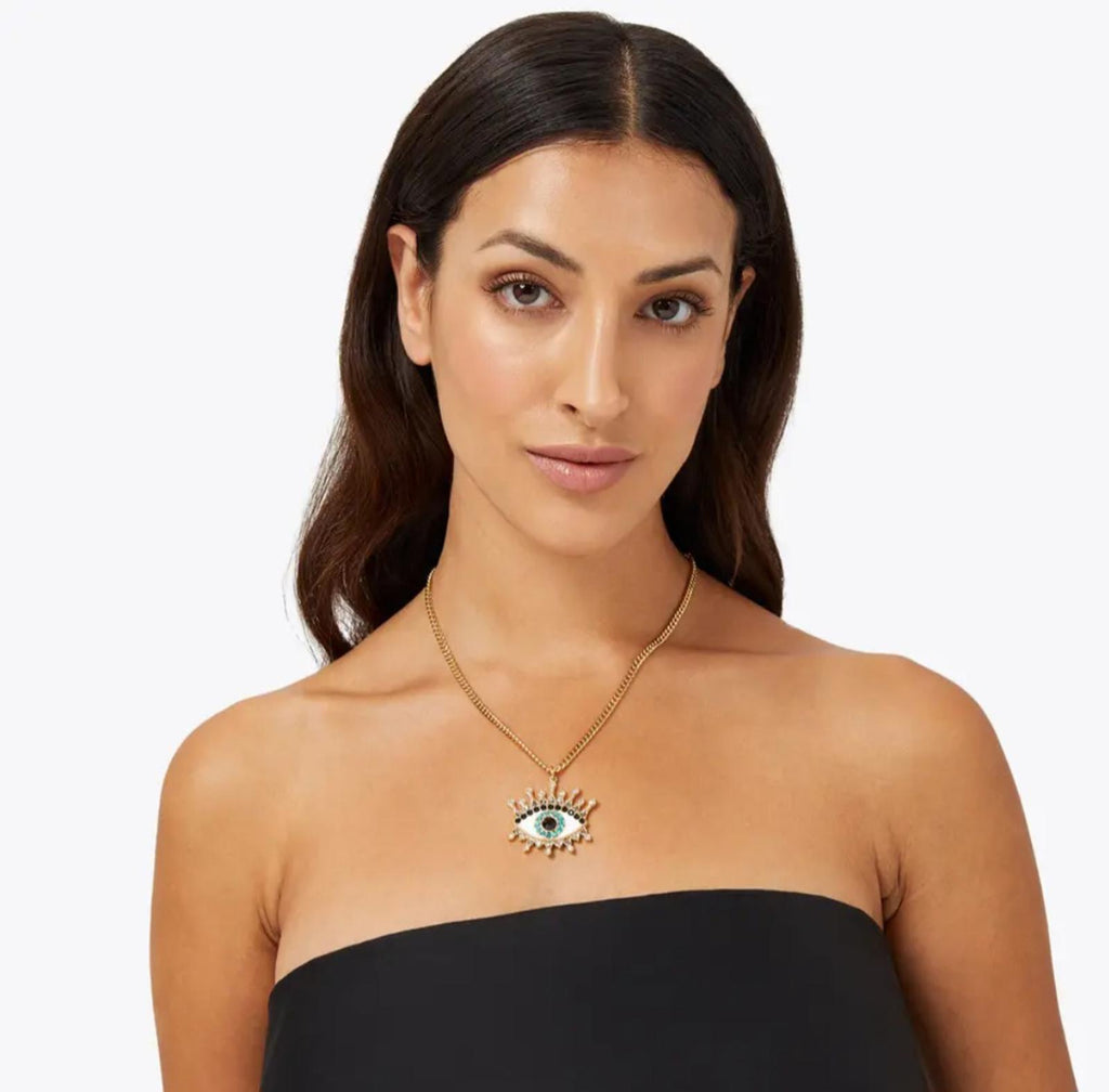 Kurt Geiger London Evil Eye Pendant Necklace