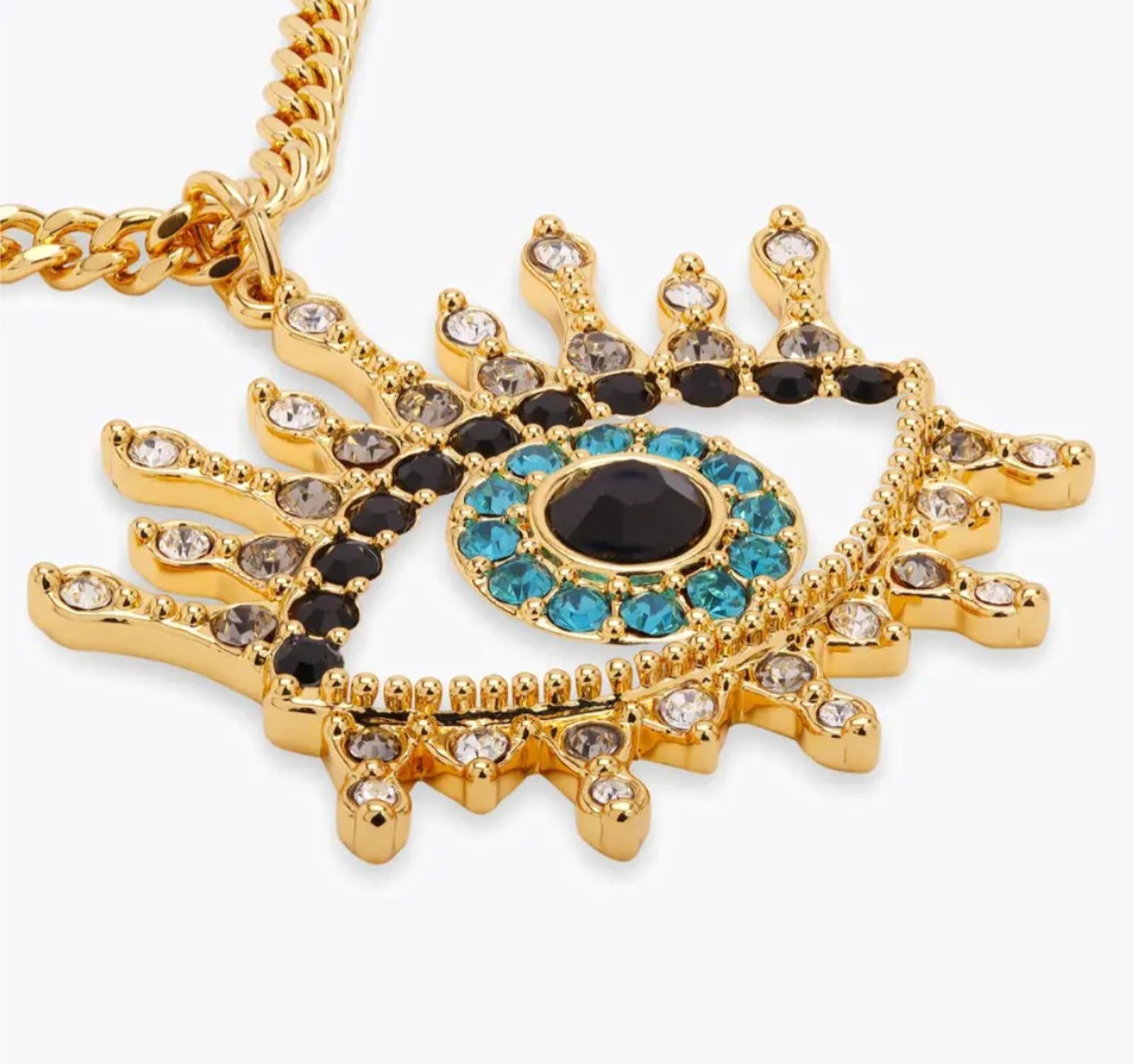 Kurt Geiger London Evil Eye Pendant Necklace