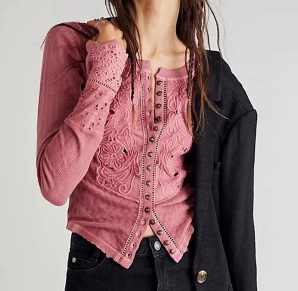 Free People Sidelines Top XS