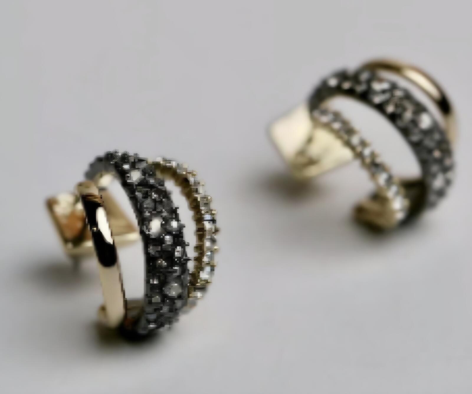 Alexis Bittar Floating Orbit Post Earrings