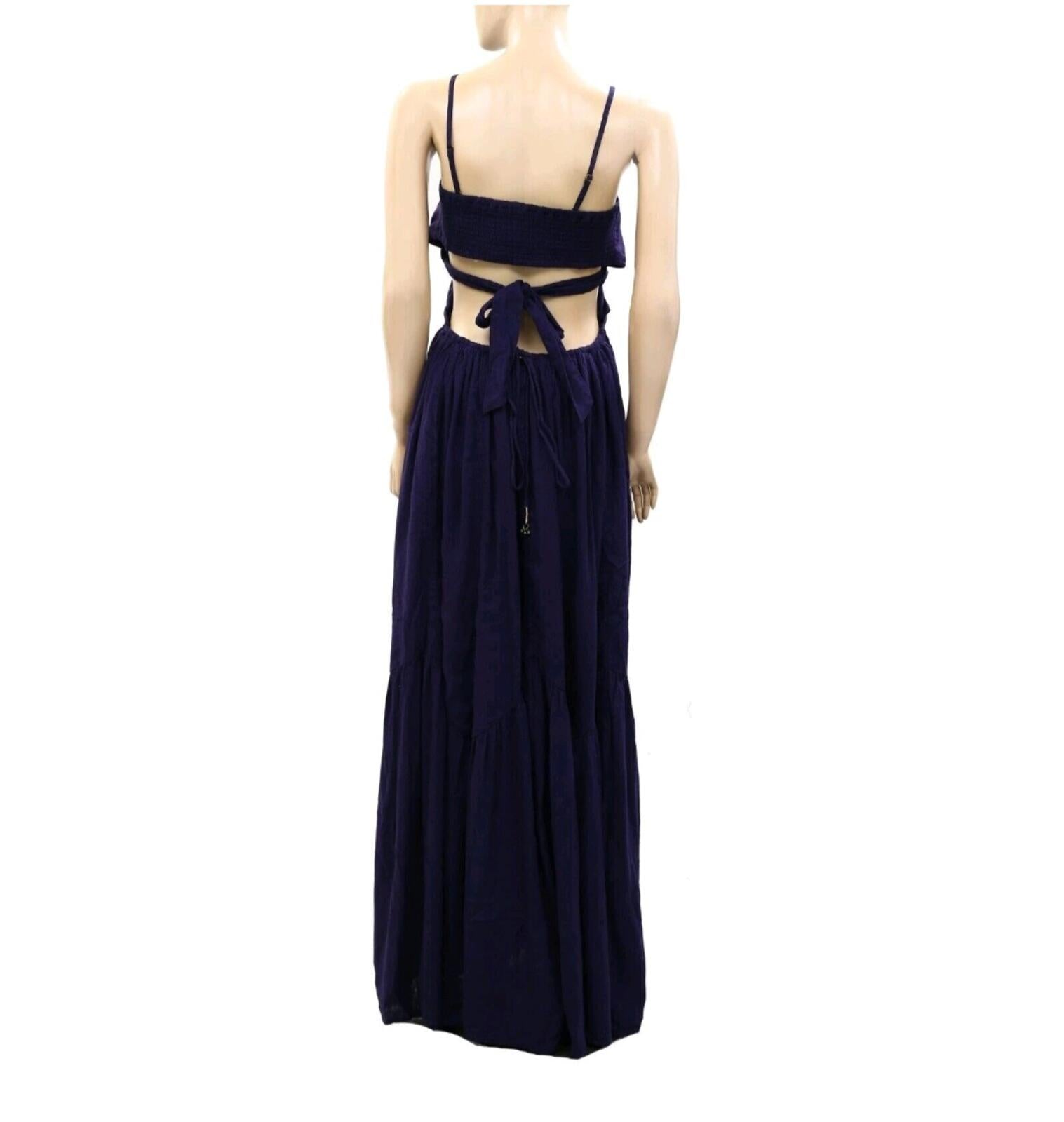 Free People Beaming Maxi Dress Size S