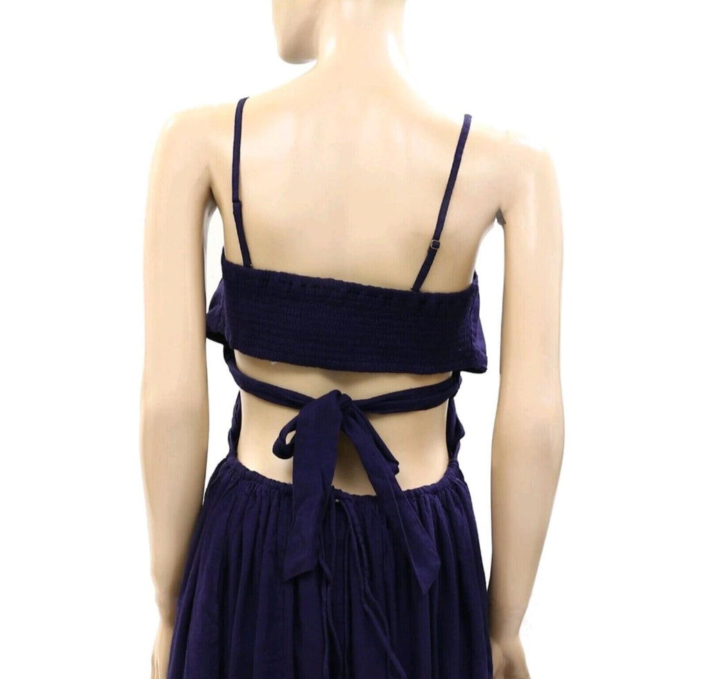 Free People Beaming Maxi Dress Size S