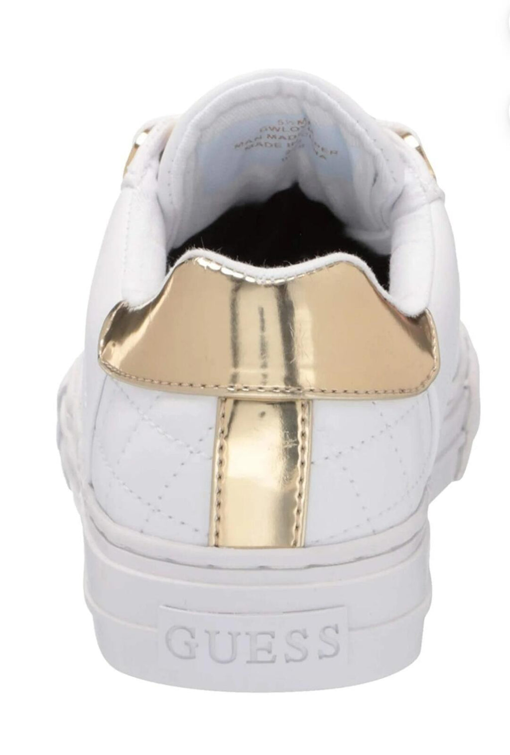 GUESS Women's Loven Quilted Lace-Up Sneakers.