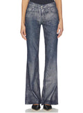 We The Free West Coast Metallic Flare In Country Blue