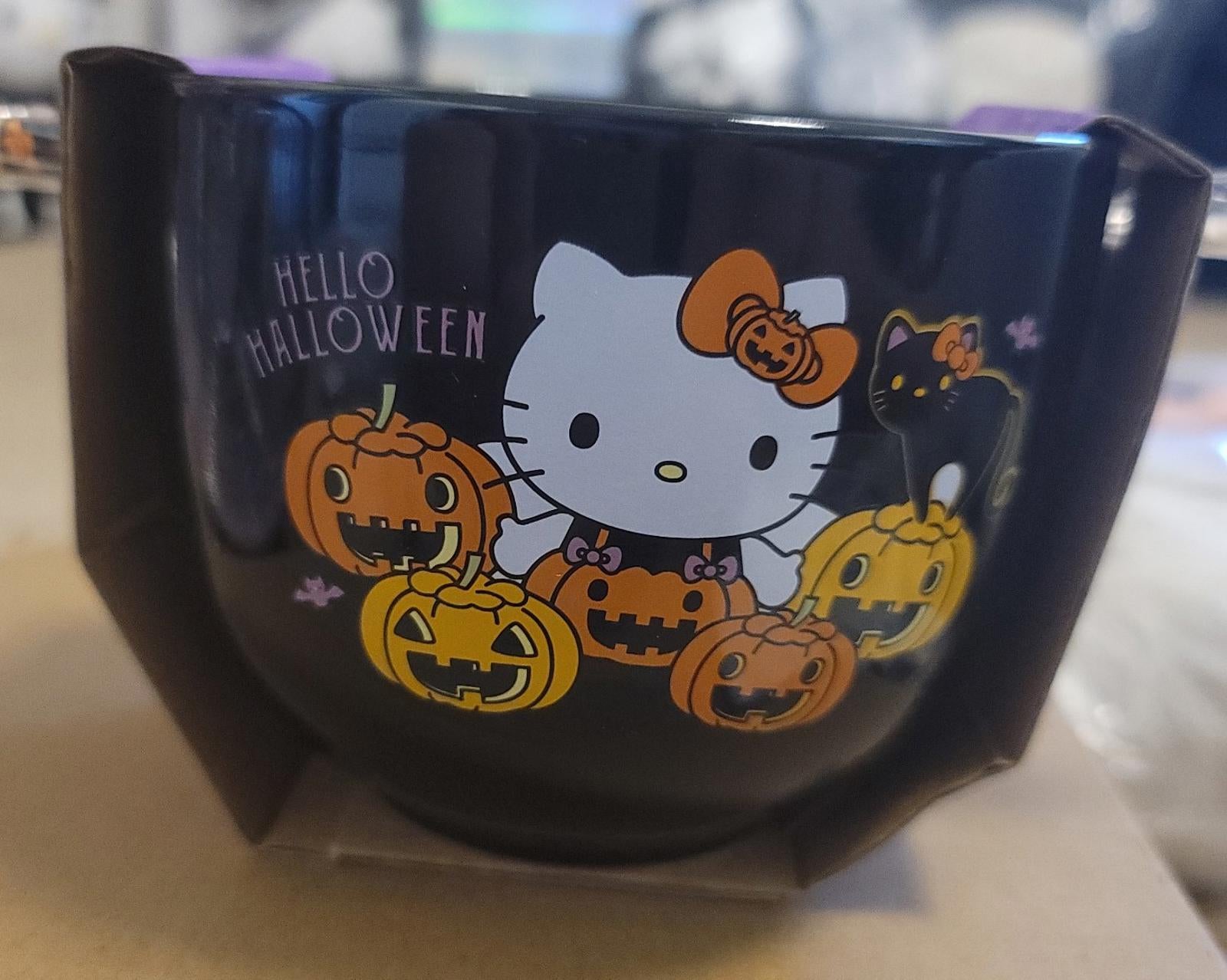Hello Kitty Ramen Halloween Bowl