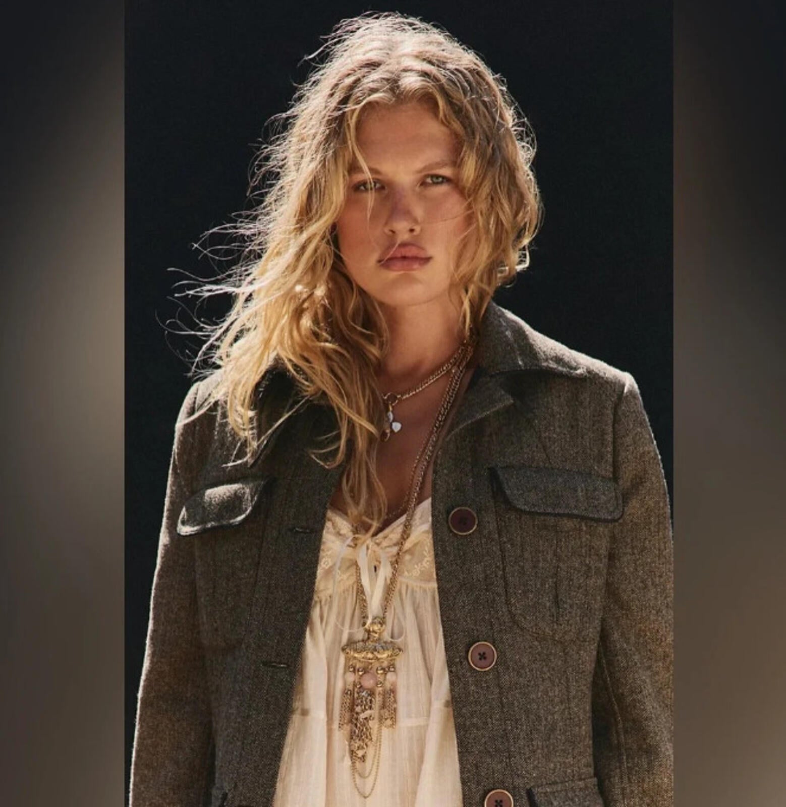 FREE PEOPLE Catriona Layered Necklace
