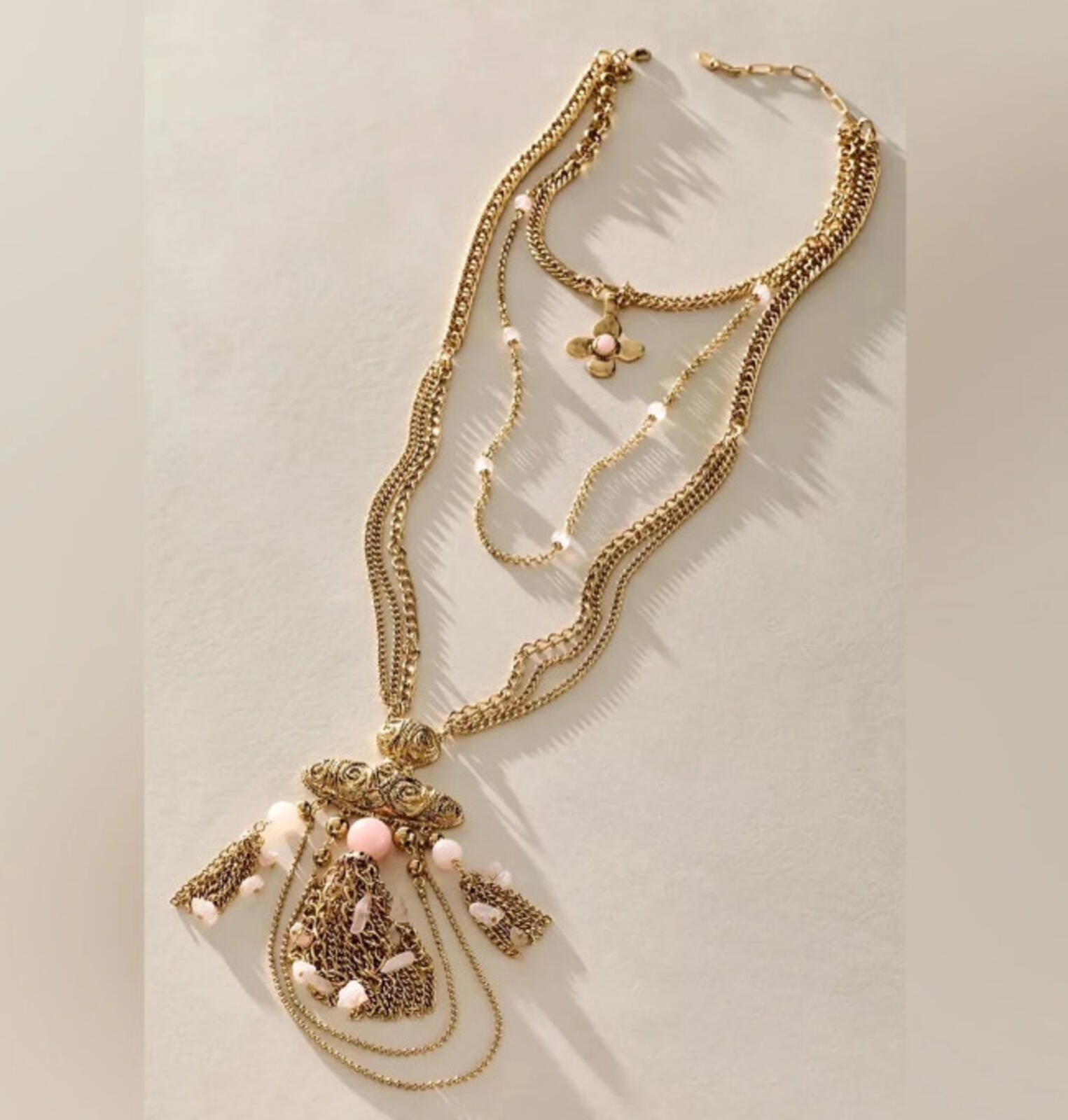 FREE PEOPLE Catriona Layered Necklace