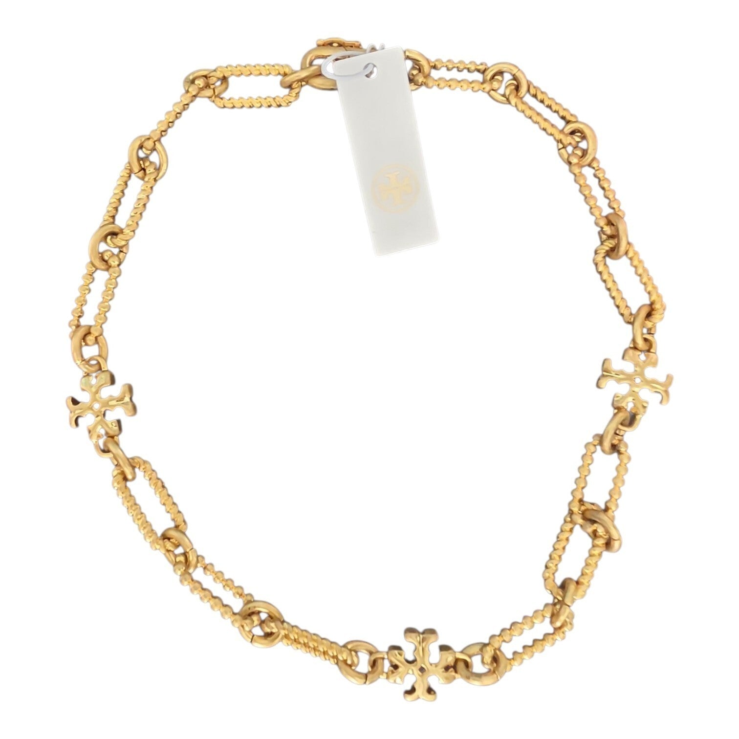 Tory Burch Roxanne Beaded Rope Chain Necklace