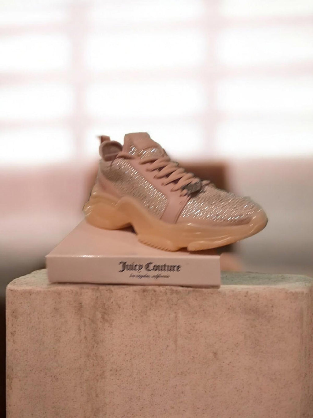 Juicy Couture Adana Blush Running Shoes NWT SIZE 7.5