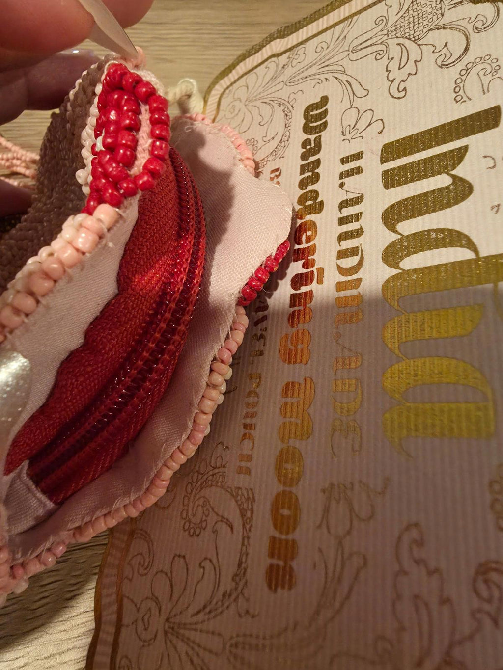 Made in India Beaded Bag