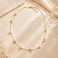 Tory Burch Delicate Moondance Pearl and Star Necklace